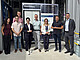 Ministerin Marion Gentges bei Ihrem Besuch am Unteren Lindenhof. V.l: Maria Lima Garcao, Leonhard Lenz, Alexander Möndel, Ministerin Gentges, PD Dr. Andreas Lemmer, Dr. Katrin Scheffer, Manuel Hailfinger MdL und Prof. Dr. Alexander Schaum | Bildquelle: Universität Hohenheim / Fabian Orth